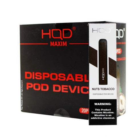 HQD MAXIM NUTS TOBACCO