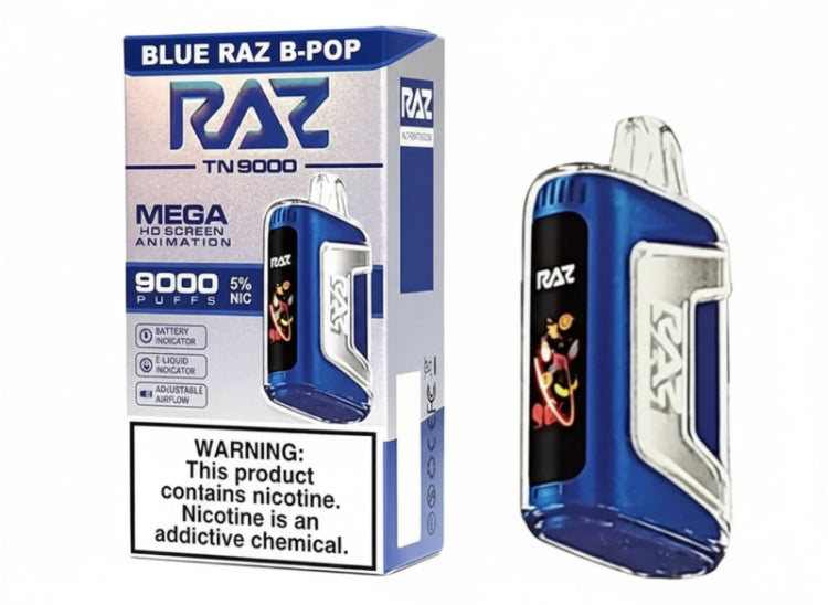 Raz TN9000 Disposable Vapes – Best Flavors, Smooth Hits - RAZ SMOKESHOP