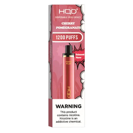 HQD CUVIE PLUS CHERRY POMEGRANATE