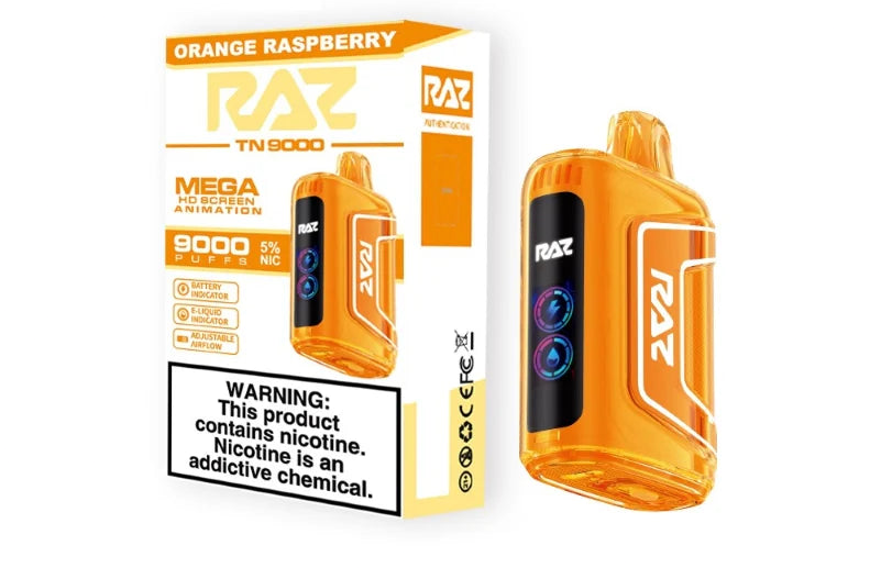 Raz TN9000 Disposable Vapes – Best Flavors, Smooth Hits - RAZ SMOKESHOP