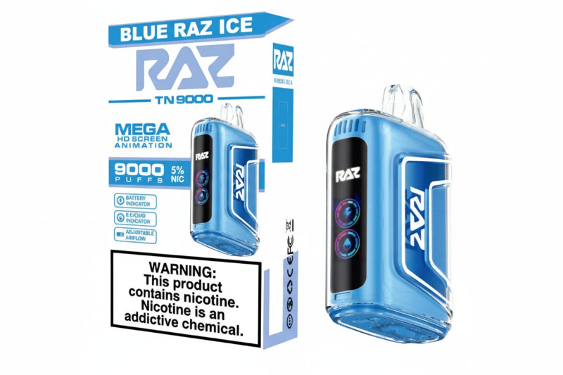 Raz TN9000 Disposable Vapes – Best Flavors, Smooth Hits - RAZ SMOKESHOP