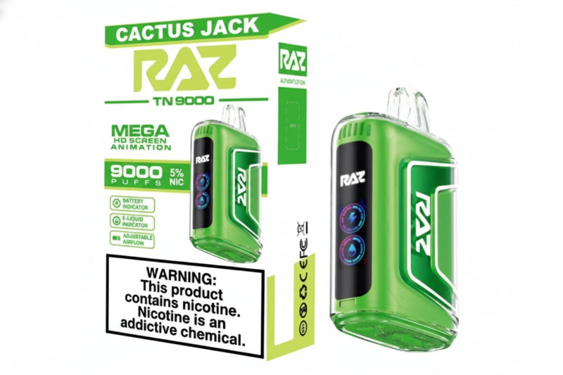 Raz TN9000 Disposable Vapes – Best Flavors, Smooth Hits - RAZ SMOKESHOP