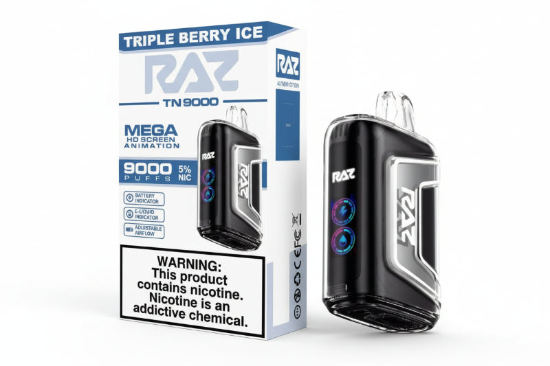 Raz TN9000 Disposable Vapes – Best Flavors, Smooth Hits - RAZ SMOKESHOP