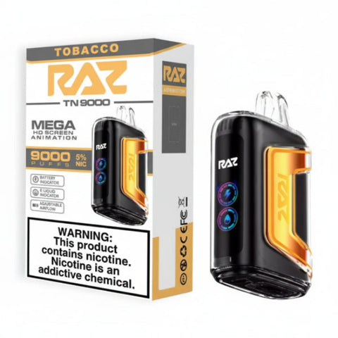 Raz TN9000 Disposable Vapes – Best Flavors, Smooth Hits - RAZ SMOKESHOP