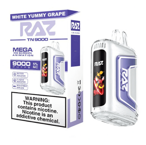 Raz TN9000 Disposable Vapes – Best Flavors, Smooth Hits - RAZ SMOKESHOP