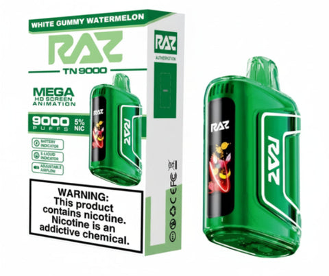 Raz TN9000 Disposable Vapes – Best Flavors, Smooth Hits - RAZ SMOKESHOP