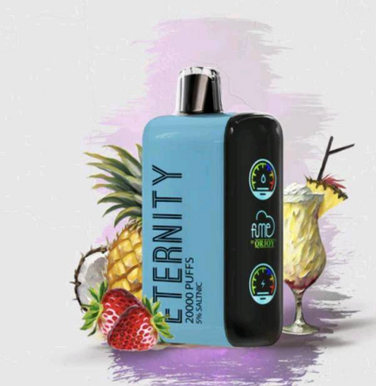 FUME ETERNITY 20.000 PUFFS STRAWBERRY PINA COLADA - fumeraz.com