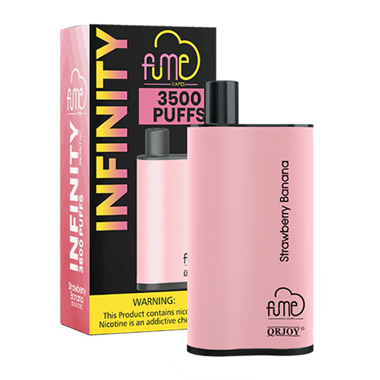 Fume Infinity 3500 Strawberry Banana  🌬️💨