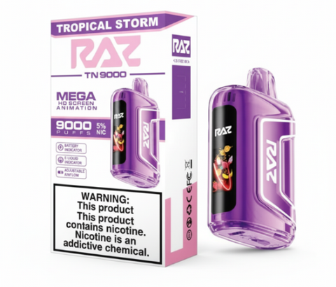 Raz TN9000 Disposable Vapes – Best Flavors, Smooth Hits - RAZ SMOKESHOP